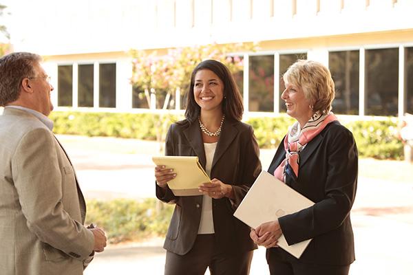 Students in professional attire.